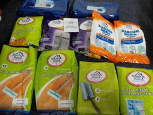 cleaning wipes and products...