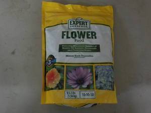 Expert Gardener flower food...
