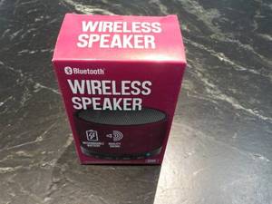 Bluetooth wireless speaker, perfect...