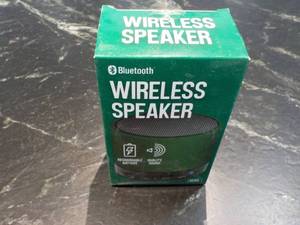 Bluetooth wireless speaker, perfect...