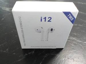 true wireless stereo i12 earbuds...