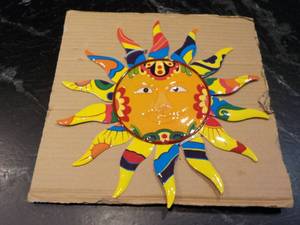 metal colorful sun dcor 13 diame...