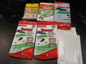 mouse traps...
