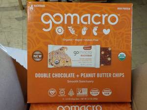 28 gomacro double chocolate and pea...
