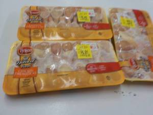 3 frozen packages Tyson chicken dru...