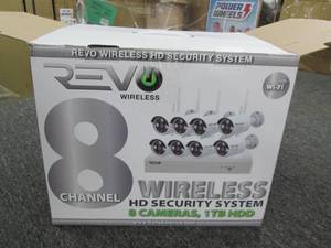 revo wireless 8 channel hd security...