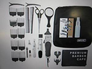 wahl 30 pc home barber kit open box...