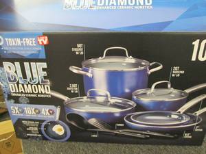blue diamond enhanced ceramic nonst...