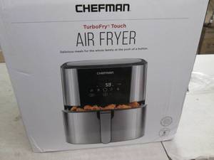 chefman turbofry touch airfryer 8 q...