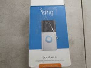 ring doorbell 4 open box ...