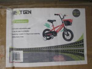 next gen 12 inch childrens bike ope...