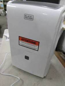 black and decker portable dehumidif...