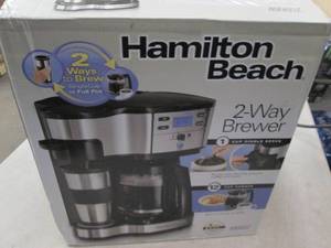 hamilton beach 2 way brewer powers ...
