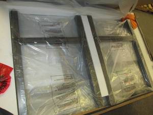 black finish dining table open box ...