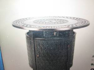 fire sense wagner round aluminum lp...