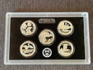 2018-S Quarter Deep Cameo Silver Proof Set