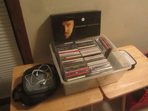 CDs, Player, Holder
