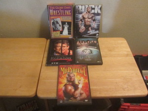 Wrestling DVDs