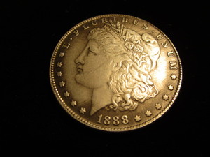 Morgan Silver Dollar 1888-S
