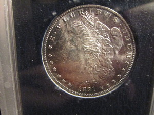 Morgan Silver Dollar 1891-S