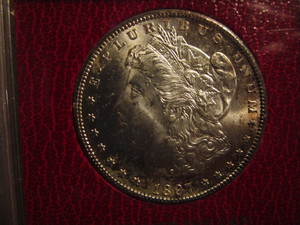 Morgan Silver Dollar 1897-S