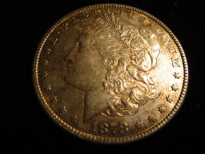 Morgan Silver Dollar 1878-S