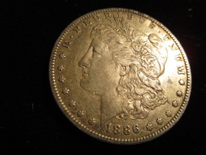 Morgan Silver Dollar 1886-O