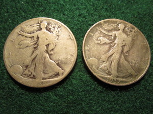 Walking Liberty Half Dollars