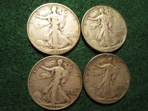 Walking Liberty Half Dollars