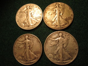 Walking Liberty Half Dollars