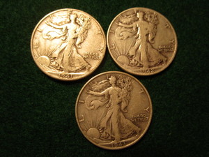 Walking Liberty Half Dollars