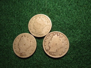 Liberty Head V Nickels