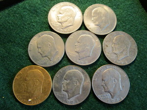 Eisenhower Dollar Coins