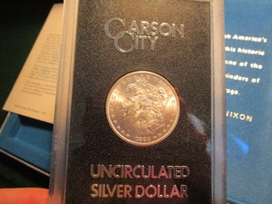 Carson City Unc Silver Dollar