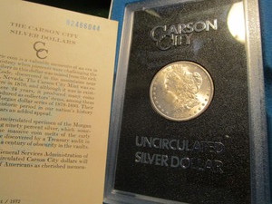 Carson City Unc Silver Dollar