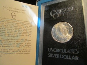Carson City Unc Silver Dollar