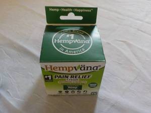 lot 33 image: Hempvana 4 oz Pain Relief Cream...