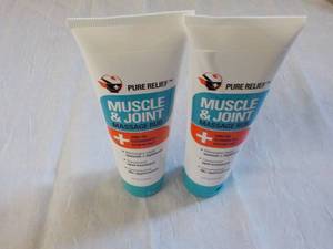 lot 34 image: 2 - 4 oz Tubes Pure Relief Muscle a...