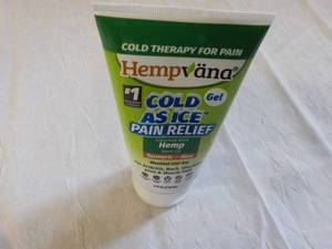 lot 36 image: Hempvana 4 oz Tube Cold as Ice Pain...