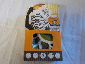 lot 97 image: Rockin Baby Pouch, retail $52...