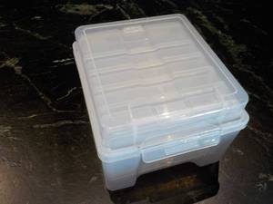lot 113 image: Plastic Storage Container...