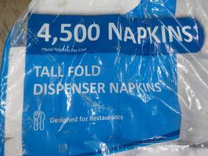 lot 7 image: 18 Packs of 4500 Tall Fold Dispense...