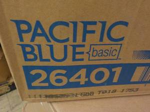 lot 21 image: Case of Pacific Blue 12 Rolls Paper...