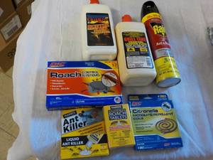 lot 84 image: Raid, Charcoal Lighter and Poisons...