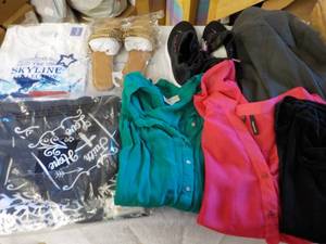 lot 86 image: Shoes, Bags and XL Clothing...