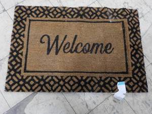 lot 240 image: Traffic Master 24 x 36 Welcome Mat...