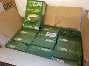 lot 261 image: Case of 12 Boxes 80 Packets each Wh...