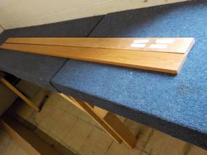 lot 166 image: 2 pc Trim Boards 92 x 3 x 1...