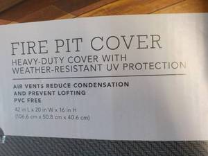 lot 189 image: Fire Pit Cover...