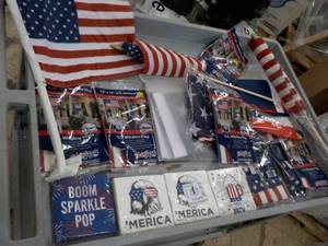 lot 209 image: Flags, Napkins and more...